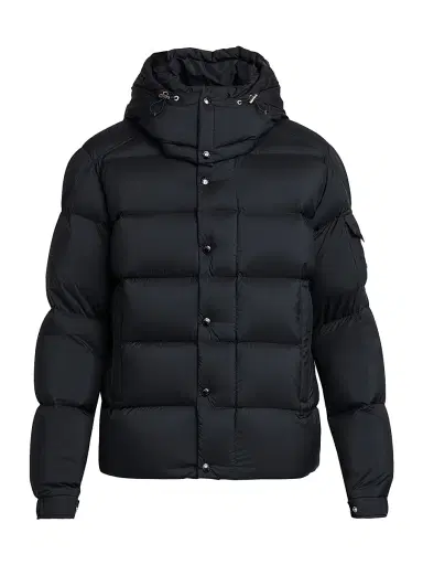 Moncler Men's Vezere Wool Down-Filled Jacket - Black | Thumbnail 1 Moncler Men's Vezere Wool Down-Filled Jacket - Black | Thumbnail 1