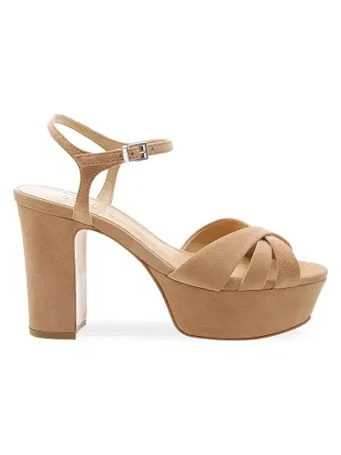 Schutz Women's Keefa Suede Platform Sandals | Thumbnail 1 Schutz Women's Keefa Suede Platform Sandals | Thumbnail 1