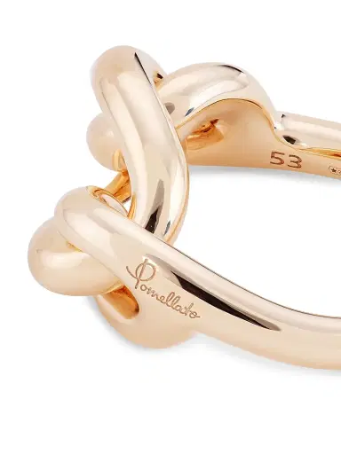 Pomellato Women's Catene 18K Rose Gold Ring | Thumbnail 3 Pomellato Women's Catene 18K Rose Gold Ring | Thumbnail 3