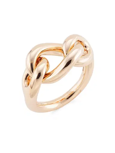 Pomellato Women's Catene 18K Rose Gold Ring | Thumbnail 1 Pomellato Women's Catene 18K Rose Gold Ring | Thumbnail 1