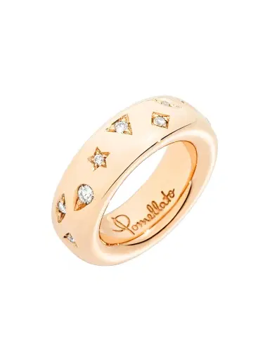 Pomellato Women's Iconica 18K Rose Gold & Diamond Ring - Rose Gold | Thumbnail 1 Pomellato Women's Iconica 18K Rose Gold & Diamond Ring - Rose Gold | Thumbnail 1