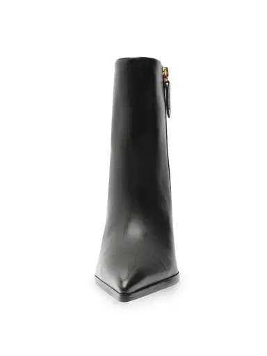 Schutz Women's Mikki 85MM Block-Heel Leather Booties - Black | Thumbnail 6 Schutz Women's Mikki 85MM Block-Heel Leather Booties - Black | Thumbnail 6