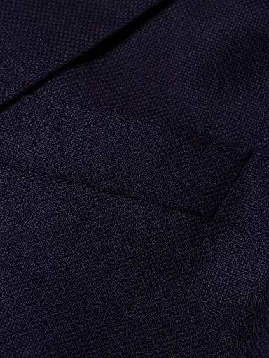 Giorgio Armani Men's Solid Single-Breasted Blazer - Navy - Size 50 | Thumbnail 7 Giorgio Armani Men's Solid Single-Breasted Blazer - Navy - Size 50 | Thumbnail 7