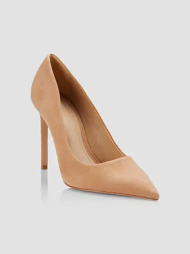 Schutz Women's Lou Pointed-Toe Nubuck Pumps | Thumbnail 2 Schutz Women's Lou Pointed-Toe Nubuck Pumps | Thumbnail 2