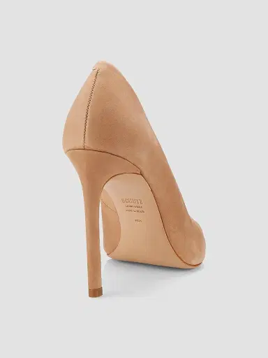 Schutz Women's Lou Pointed-Toe Nubuck Pumps | Thumbnail 3 Schutz Women's Lou Pointed-Toe Nubuck Pumps | Thumbnail 3