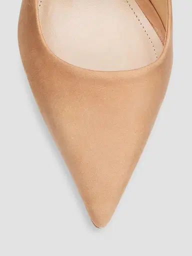 Schutz Women's Lou Pointed-Toe Nubuck Pumps | Thumbnail 4 Schutz Women's Lou Pointed-Toe Nubuck Pumps | Thumbnail 4