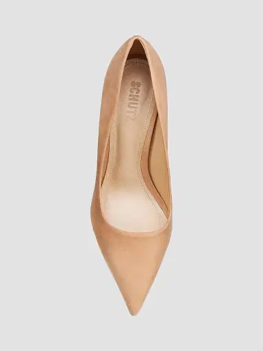 Schutz Women's Lou Pointed-Toe Nubuck Pumps | Thumbnail 5 Schutz Women's Lou Pointed-Toe Nubuck Pumps | Thumbnail 5