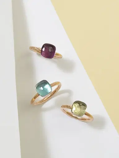 Pomellato Women's Nudo 18K Rose Gold & Prasiolite Petite Square Ring - Rose Gold | Thumbnail 3 Pomellato Women's Nudo 18K Rose Gold & Prasiolite Petite Square Ring - Rose Gold | Thumbnail 3