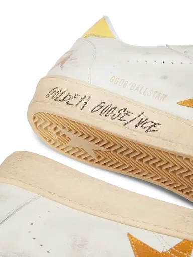 Golden Goose Men's Ball Star Leather & Suede Sneakers | Thumbnail 5 Golden Goose Men's Ball Star Leather & Suede Sneakers | Thumbnail 5