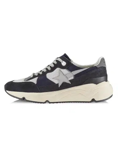 Golden Goose Men's Running Sole Low-Top Sneakers - Silver Blue Grey - Size 12 | Thumbnail 6 Golden Goose Men's Running Sole Low-Top Sneakers - Silver Blue Grey - Size 12 | Thumbnail 6