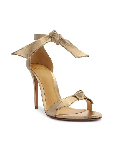 Alexandre Birman Women's Clarita Metallic Leather Sandals - Golden - Size 12 | Thumbnail 2 Alexandre Birman Women's Clarita Metallic Leather Sandals - Golden - Size 12 | Thumbnail 2
