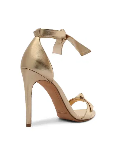 Alexandre Birman Women's Clarita Metallic Leather Sandals - Golden - Size 12 | Thumbnail 3 Alexandre Birman Women's Clarita Metallic Leather Sandals - Golden - Size 12 | Thumbnail 3