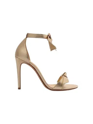 Alexandre Birman Women's Clarita Metallic Leather Sandals - Golden - Size 12 | Thumbnail 1 Alexandre Birman Women's Clarita Metallic Leather Sandals - Golden - Size 12 | Thumbnail 1