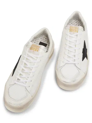 Golden Goose Men's Leather Sneakers | Thumbnail 4 Golden Goose Men's Leather Sneakers | Thumbnail 4