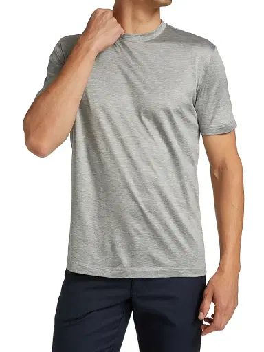 Giorgio Armani Men's Crewneck T-Shirt | Thumbnail 3 Giorgio Armani Men's Crewneck T-Shirt | Thumbnail 3