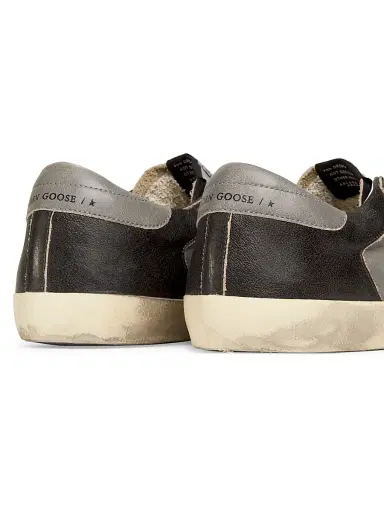Golden Goose Men's Super Star Leather Sneakers | Thumbnail 3 Golden Goose Men's Super Star Leather Sneakers | Thumbnail 3