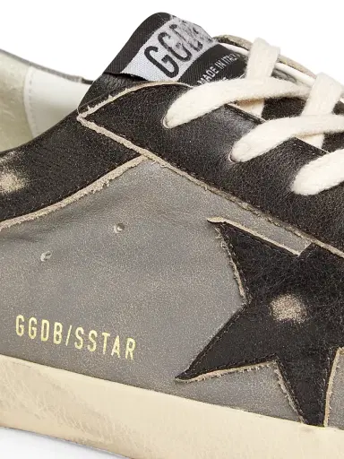 Golden Goose Men's Super Star Leather Sneakers | Thumbnail 5 Golden Goose Men's Super Star Leather Sneakers | Thumbnail 5