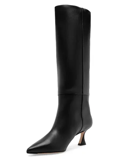 Alexandre Birman Women's Brena 60MM Leather Boots - Black | Thumbnail 2 Alexandre Birman Women's Brena 60MM Leather Boots - Black | Thumbnail 2