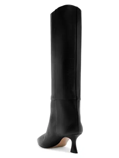 Alexandre Birman Women's Brena 60MM Leather Boots - Black | Thumbnail 3 Alexandre Birman Women's Brena 60MM Leather Boots - Black | Thumbnail 3