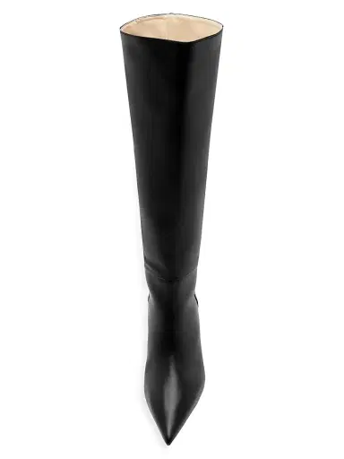 Alexandre Birman Women's Brena 60MM Leather Boots - Black | Thumbnail 7 Alexandre Birman Women's Brena 60MM Leather Boots - Black | Thumbnail 7