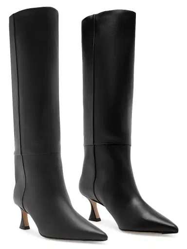 Alexandre Birman Women's Brena 60MM Leather Boots - Black | Thumbnail 1 Alexandre Birman Women's Brena 60MM Leather Boots - Black | Thumbnail 1
