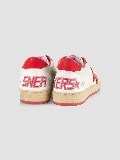 Golden Goose Men's Ball Star Leather Low-Top Sneakers - White - Size 13 | Thumbnail 3 Golden Goose Men's Ball Star Leather Low-Top Sneakers - White - Size 13 | Thumbnail 3