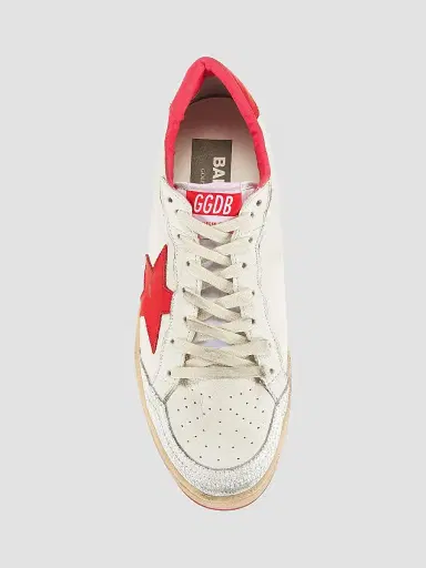 Golden Goose Men's Ball Star Leather Low-Top Sneakers - White - Size 13 | Thumbnail 5 Golden Goose Men's Ball Star Leather Low-Top Sneakers - White - Size 13 | Thumbnail 5
