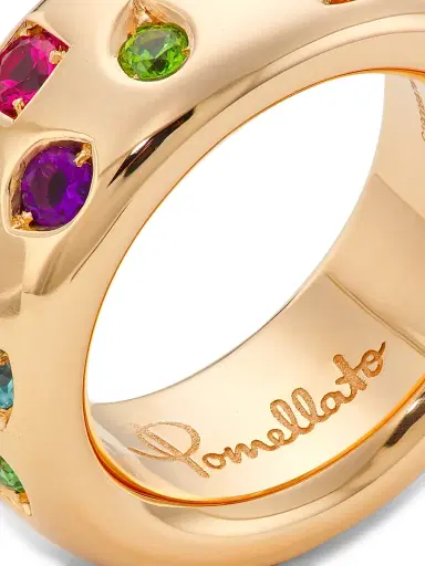 Pomellato Women's Iconica 18K Rose Gold & Multi-Stone Medium Ring - Yellow Gold | Thumbnail 3 Pomellato Women's Iconica 18K Rose Gold & Multi-Stone Medium Ring - Yellow Gold | Thumbnail 3
