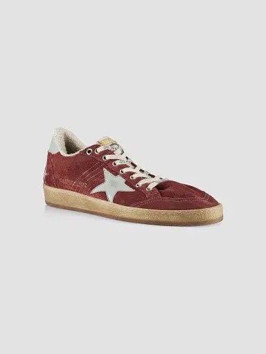 Golden Goose Men's Ballstar Suede Low-Top Sneakers - Brandy Aquamarine | Thumbnail 2 Golden Goose Men's Ballstar Suede Low-Top Sneakers - Brandy Aquamarine | Thumbnail 2