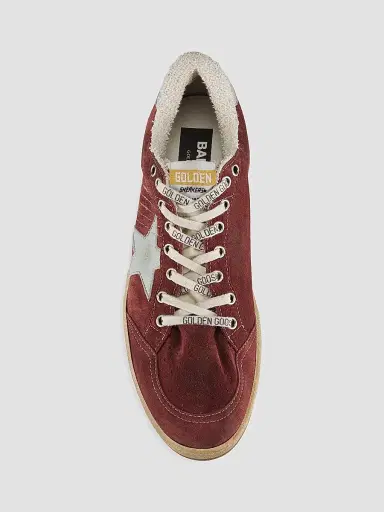 Golden Goose Men's Ballstar Suede Low-Top Sneakers - Brandy Aquamarine | Thumbnail 5 Golden Goose Men's Ballstar Suede Low-Top Sneakers - Brandy Aquamarine | Thumbnail 5