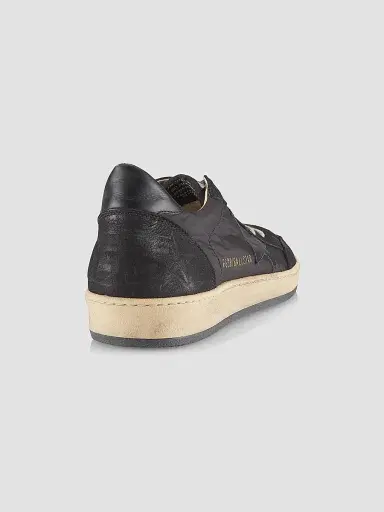 Golden Goose Men's Ballstar Leather Low-Top Sneakers - Black | Thumbnail 3 Golden Goose Men's Ballstar Leather Low-Top Sneakers - Black | Thumbnail 3