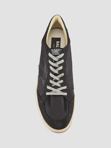 Golden Goose Men's Ballstar Leather Low-Top Sneakers - Black | Thumbnail 5 Golden Goose Men's Ballstar Leather Low-Top Sneakers - Black | Thumbnail 5