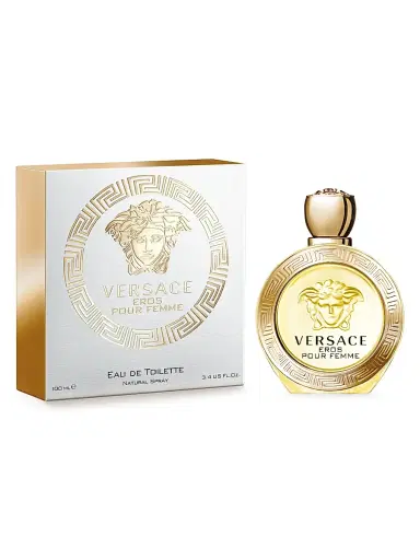 Versace Women's Eros Pour Femme Eau De Toilette 3.4 oz | Thumbnail 2 Versace Women's Eros Pour Femme Eau De Toilette 3.4 oz | Thumbnail 2