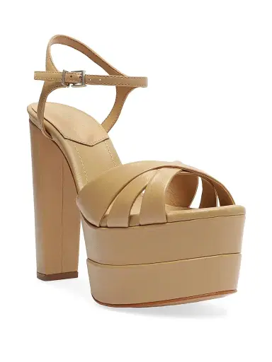 Schutz Women's Keefa High 152MM Leather Platform Sandals | Thumbnail 2 Schutz Women's Keefa High 152MM Leather Platform Sandals | Thumbnail 2
