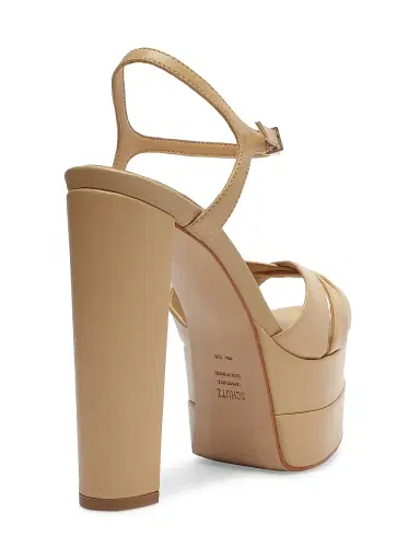 Schutz Women's Keefa High 152MM Leather Platform Sandals | Thumbnail 3 Schutz Women's Keefa High 152MM Leather Platform Sandals | Thumbnail 3