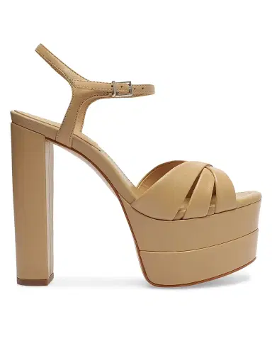 Schutz Women's Keefa High 152MM Leather Platform Sandals | Thumbnail 1 Schutz Women's Keefa High 152MM Leather Platform Sandals | Thumbnail 1