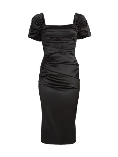 Chiara Boni La Petite Robe Women's Yudali Satin Cocktail Dress | Thumbnail 1 Chiara Boni La Petite Robe Women's Yudali Satin Cocktail Dress | Thumbnail 1