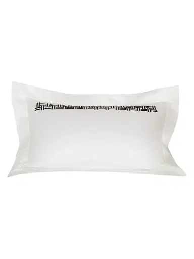 Frette Basketweave Embroidery 295 Thread Count Sham | Thumbnail 1 Frette Basketweave Embroidery 295 Thread Count Sham | Thumbnail 1