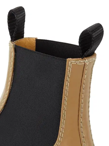 Proenza Schouler Women's Leather Lug-Sole Chelsea Boots - Brown | Thumbnail 6 Proenza Schouler Women's Leather Lug-Sole Chelsea Boots - Brown | Thumbnail 6