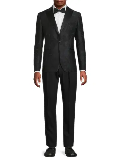 Pal Zileri Men's Novel Smoking Jacket | Thumbnail 3 Pal Zileri Men's Novel Smoking Jacket | Thumbnail 3