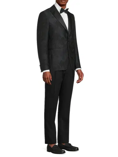 Pal Zileri Men's Novel Smoking Jacket | Thumbnail 4 Pal Zileri Men's Novel Smoking Jacket | Thumbnail 4