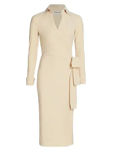 Chiara Boni La Petite Robe Women's Kamala Matte Jersey Wrap Dress - Desert | Thumbnail 1 Chiara Boni La Petite Robe Women's Kamala Matte Jersey Wrap Dress - Desert | Thumbnail 1