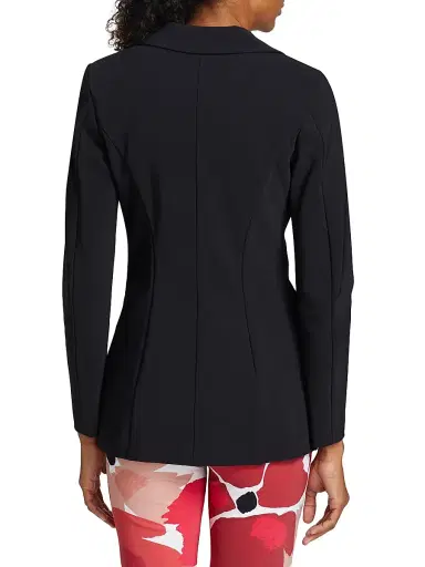 Chiara Boni La Petite Robe Women's Alex Jersey Single-Button Blazer | Thumbnail 4 Chiara Boni La Petite Robe Women's Alex Jersey Single-Button Blazer | Thumbnail 4