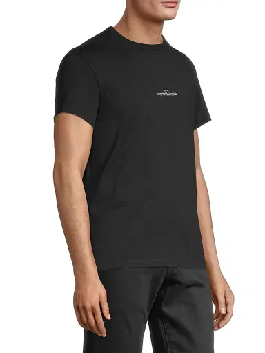 Maison Margiela Men's Reversed Logo Crewneck T-Shirt | Thumbnail 4 Maison Margiela Men's Reversed Logo Crewneck T-Shirt | Thumbnail 4