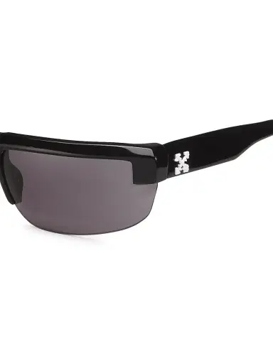 Off-White Men's Toledo 75MM Rectangular Sunglasses - Black Dark Grey | Thumbnail 3 Off-White Men's Toledo 75MM Rectangular Sunglasses - Black Dark Grey | Thumbnail 3