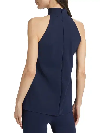 Chiara Boni La Petite Robe Women's Tiffy Halter Blouse | Thumbnail 5 Chiara Boni La Petite Robe Women's Tiffy Halter Blouse | Thumbnail 5