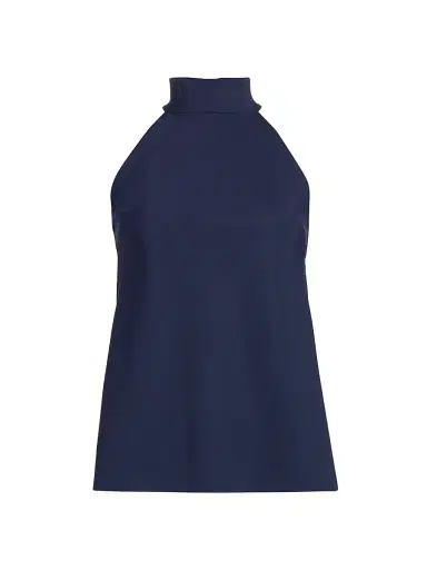 Chiara Boni La Petite Robe Women's Tiffy Halter Blouse | Thumbnail 1 Chiara Boni La Petite Robe Women's Tiffy Halter Blouse | Thumbnail 1