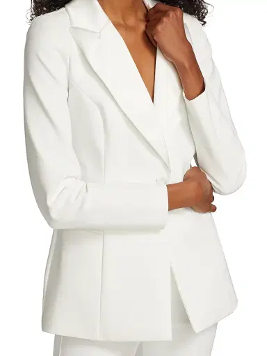 Chiara Boni La Petite Robe Women's Alex Single-Breasted Blazer | Thumbnail 6 Chiara Boni La Petite Robe Women's Alex Single-Breasted Blazer | Thumbnail 6