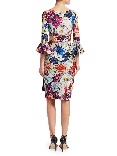Chiara Boni La Petite Robe Women's Triana Floral Wrap Dress | Thumbnail 5 Chiara Boni La Petite Robe Women's Triana Floral Wrap Dress | Thumbnail 5