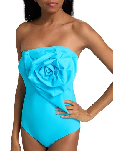 Chiara Boni La Petite Robe Women's Cotefta Strapless One-Piece Swimsuit | Thumbnail 6 Chiara Boni La Petite Robe Women's Cotefta Strapless One-Piece Swimsuit | Thumbnail 6